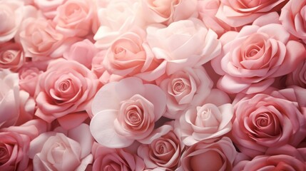 Beautiful abstract rose background fills the entire space.