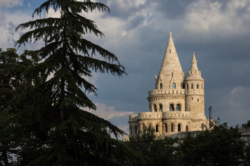 The Fishermen's bastion in Budapest, Hungary