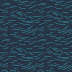 Seamless hand drawn pattern with color chaotic strokes