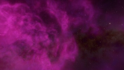 Space nebula.