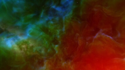 Fototapeta na wymiar Space nebula.