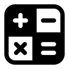 Obraz premium Calculator Icon