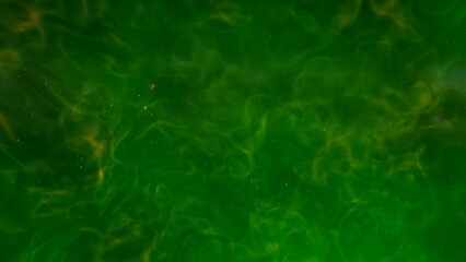 Cosmic background with a blue purple nebula and stars
