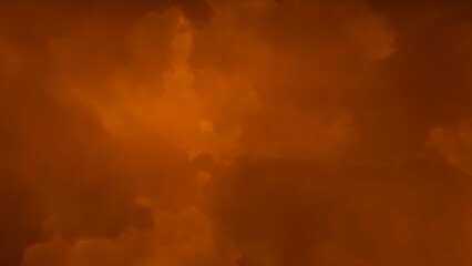 Cosmic background with a blue purple nebula and stars
