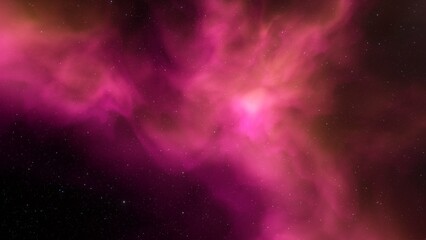 nebula gas cloud in deep outer space
