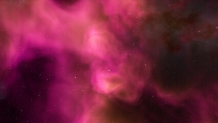 nebula gas cloud in deep outer space
