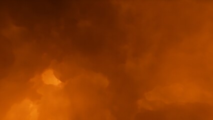 Cosmic background with a blue purple nebula and stars
