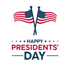 Presidents' Day celebrated every year of 19th February. American federal holidays  Vector banner, flyer, poster and social medial template design.