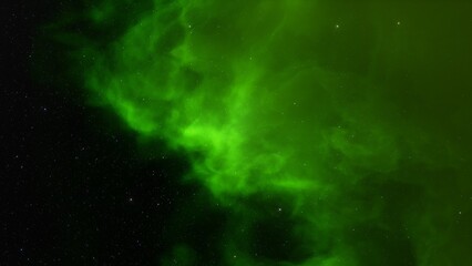 Fototapeta premium Cosmic background with a blue purple nebula and stars 