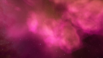red-violet nebula in outer space, horsehead nebula, unusual colorful nebula in a distant galaxy, red nebula 3d render
