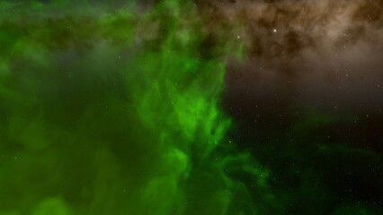 nebula gas cloud in deep outer space
