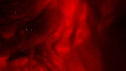 Cosmic background with a blue purple nebula and stars
