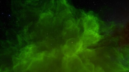 Fototapeta premium Cosmic background with a blue purple nebula and stars 