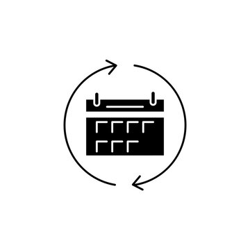 recommend clip art: yesterday concept line icon. Simple element illustration. yesterday concept outline symbol design.