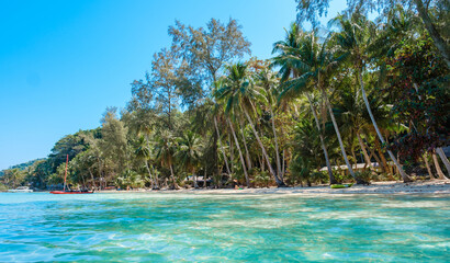 Koh Wai Island Trat Thailand is a tinny tropical Island near Koh Chang.