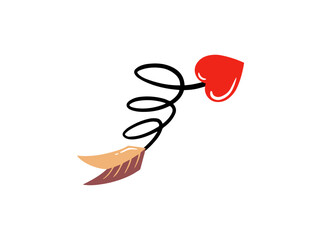 Heart Arrow Valentines Day Decoration
