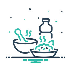 Mix icon for food