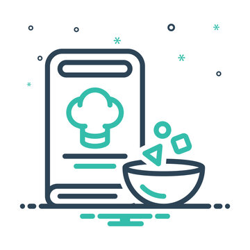 Mix icon for recipes
