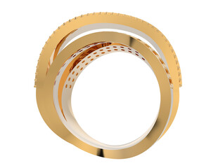 Obraz premium Jewelry isolated on background. 3d rendering - illustration