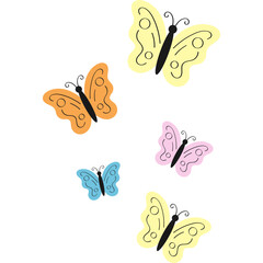 Cute Butterfly Illustration
