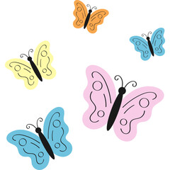 Cute Butterfly Illustration