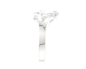 Jewelry isolated on background. 3d rendering - illustration