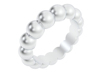 Obraz premium Jewelry isolated on background. 3d rendering - illustration