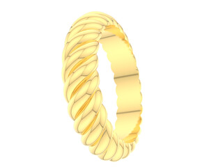 Jewelry isolated on background. 3d rendering - illustration