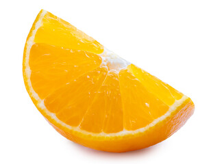 Fresh Orange fruit on white background. Japanese Ehime Orange with slices isolate on white with...