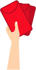 Red Envelope in Hand