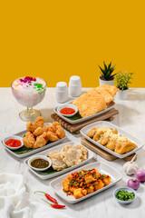 a side dish that is usually called fried food in Indonesia
