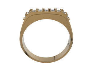Obraz premium Jewelry isolated on background. 3d rendering - illustration