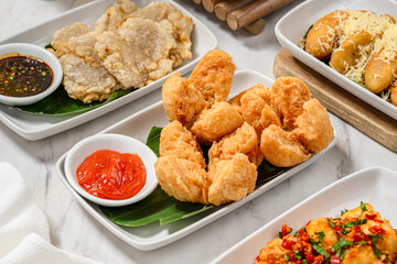Basreng comes from the Sundanese abbreviation: fried meatballs, fried meatballs
