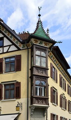 Fototapeta na wymiar Historical Building in the Old Town of Konstanz, Baden Württemberg