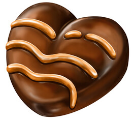 Heart Chocolate Candy