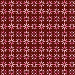 Free vector pattern with floral shapes