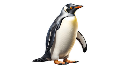 Obraz premium Penguin PNG, Marine Bird, Penguin Image, Tuxedo-like Plumage, Antarctica Wildlife, Wildlife Photography, Conservation Icon, Aquatic Beauty