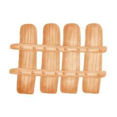 wooden fence 