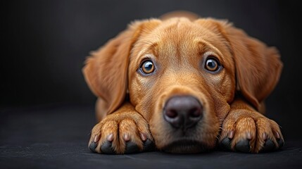 Funny Portrait Hungry Labrador Retriever Puppy, Desktop Wallpaper Backgrounds, Background HD For Designer