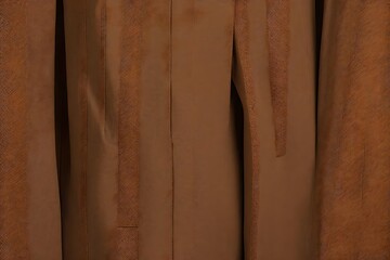 Light brown dress pants with a modern cut.
