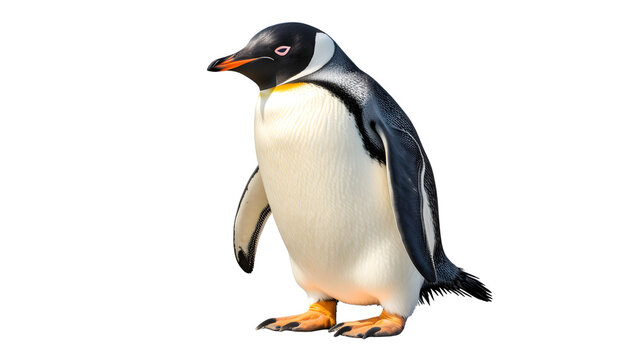 Penguin PNG, Marine Bird, Penguin Image, Tuxedo-like Plumage, Antarctica Wildlife, Wildlife Photography, Conservation Icon, Aquatic Beauty






