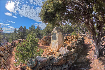 Charles Brant Memorial at Grand Canyon AZ