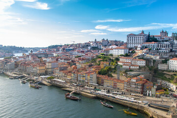 View of Porto from Dom Luis bridge