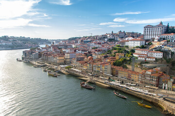 View of Porto from Dom Luis bridge