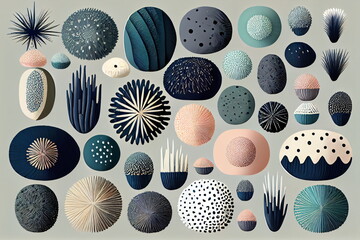 Nordic Forest Sea Urchin Array