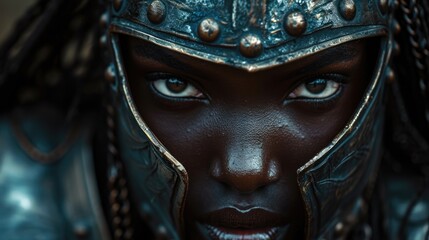 Resilient gaze in business battle