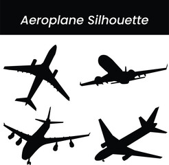 Airplane silhouette
