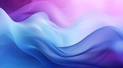 An abstract 3D image of digital waves in shades of Pink, Blue and purple. Created with Ai
