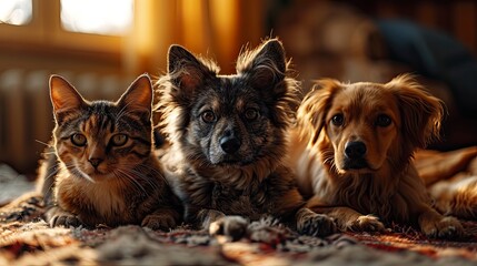 Banner Hide Pets Puppies Dogs Cat, Desktop Wallpaper Backgrounds, Background HD For Designer