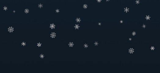 XMAS Stars - Festive christmas card. Isolated illustration white background. -